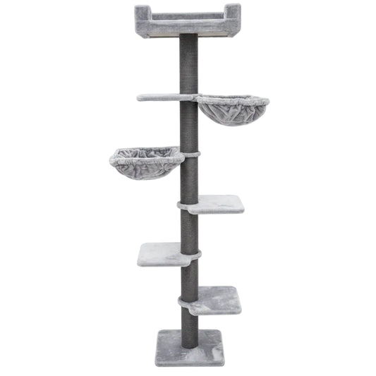 Architectural Royal Climbing Tower | 224cm Multi-Level Sky Fortress