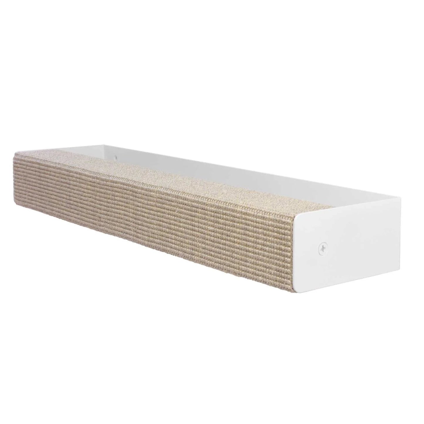 Wall-Mounted Sisal Climbing Post for Vertical Play | Small & Medium
