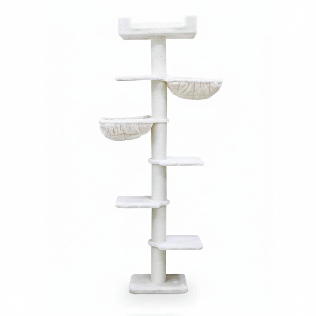 Architectural Royal Climbing Tower | 224cm Multi-Level Sky Fortress