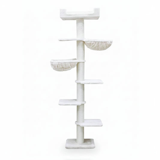 Architectural Royal Climbing Tower | 224cm Multi-Level Sky Fortress