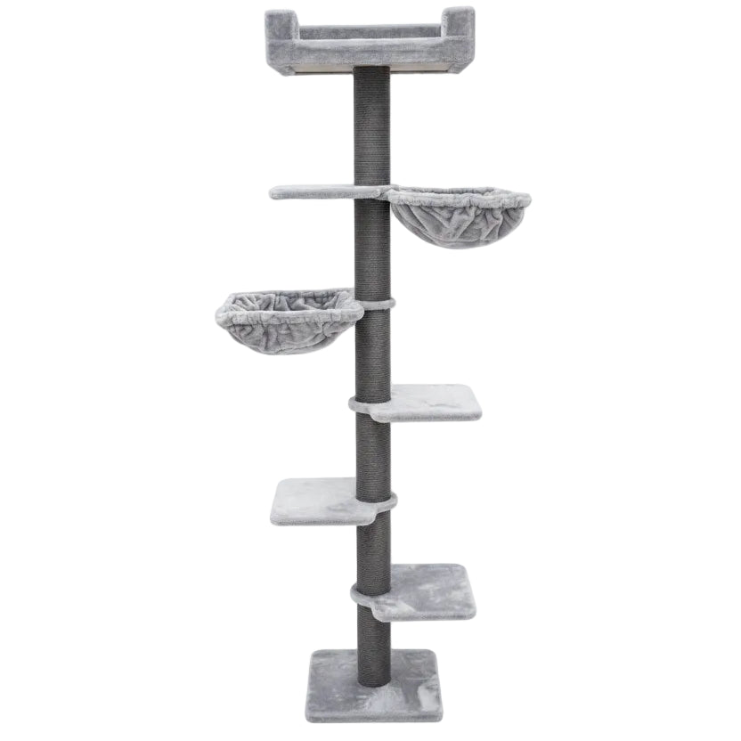 Architectural Royal Climbing Tower | 224cm Multi-Level Sky Fortress
