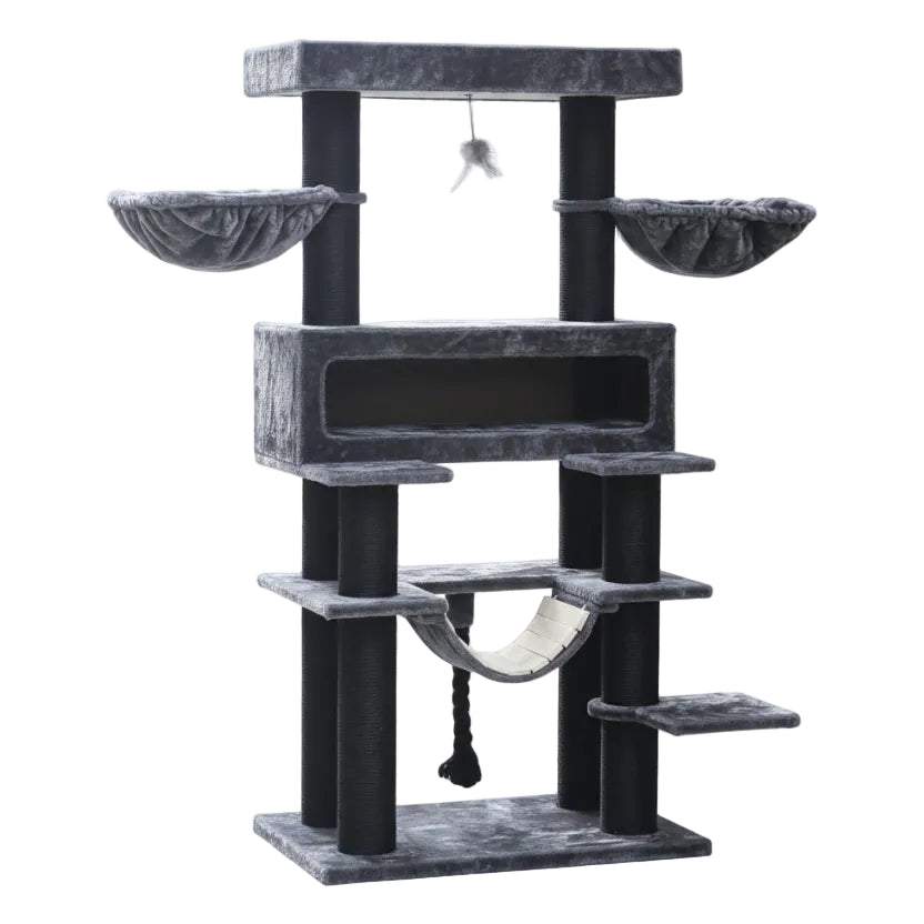 Architectural Grand Lookout Tower | 198cm Multi-Level Sky Station