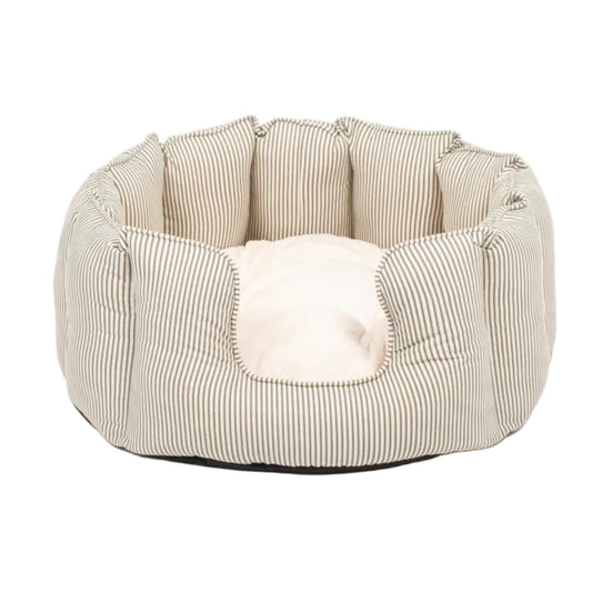 Architectural Signature High-Wall Nest | Ultra-Soft Velvet & Fleece Sanctuary