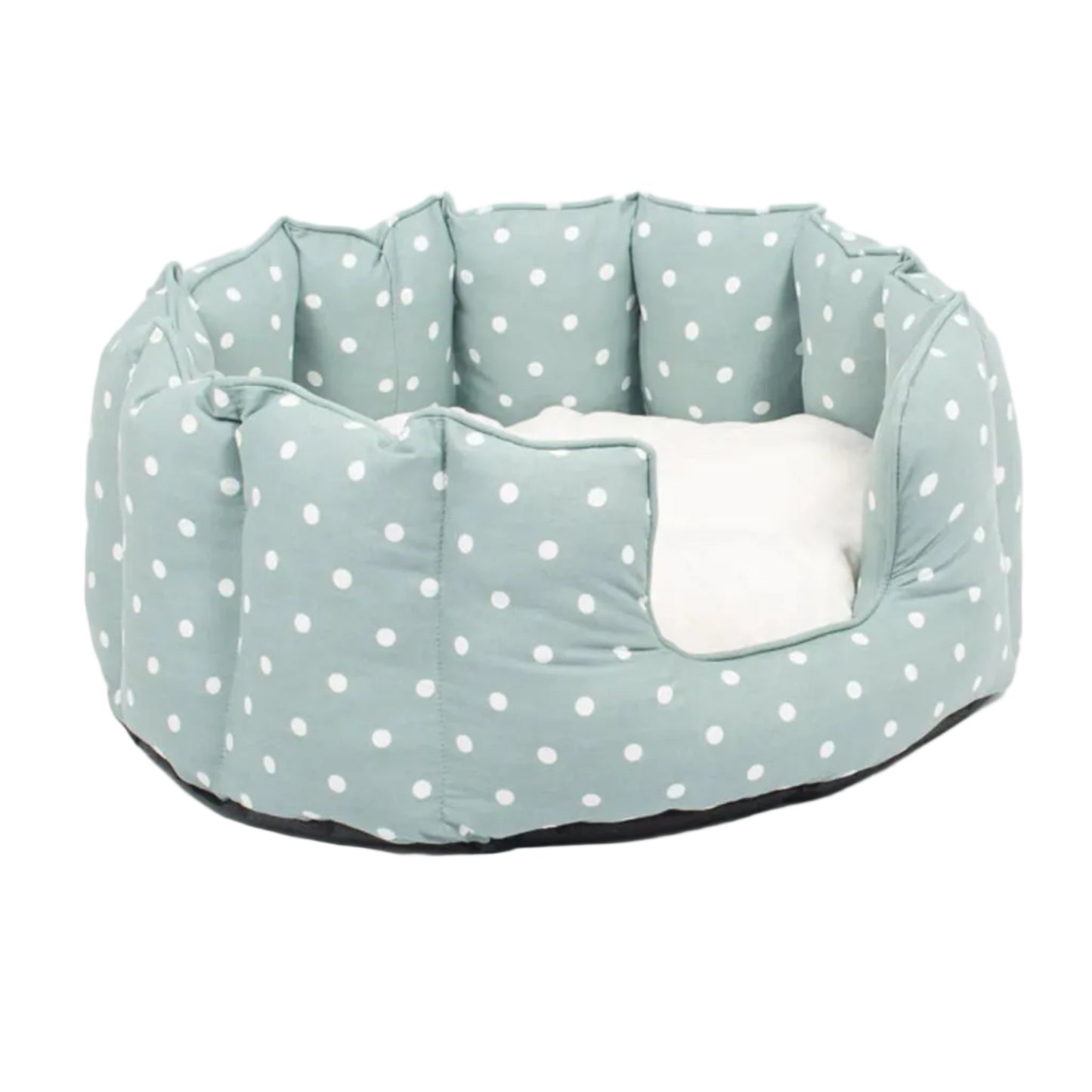 Architectural Signature High-Wall Nest | Ultra-Soft Velvet & Fleece Sanctuary