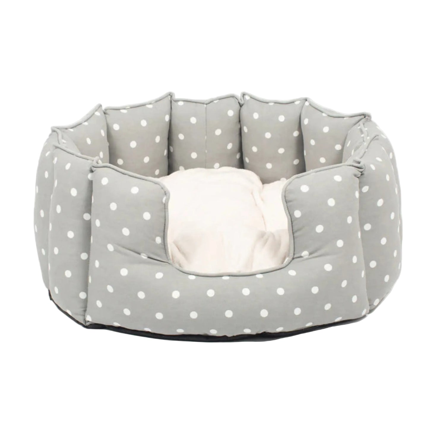 Architectural Signature High-Wall Nest | Ultra-Soft Velvet & Fleece Sanctuary
