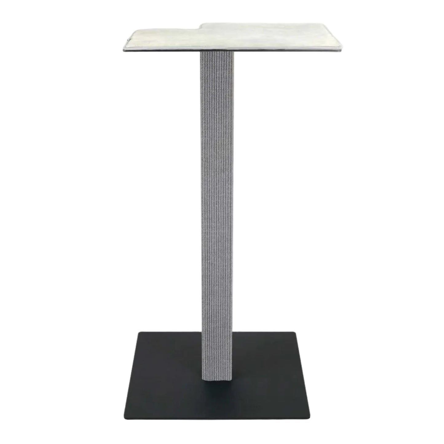 Architectural Wall-Mounted Grand Scratcher | Extended Sisal Column & Floating Lounge