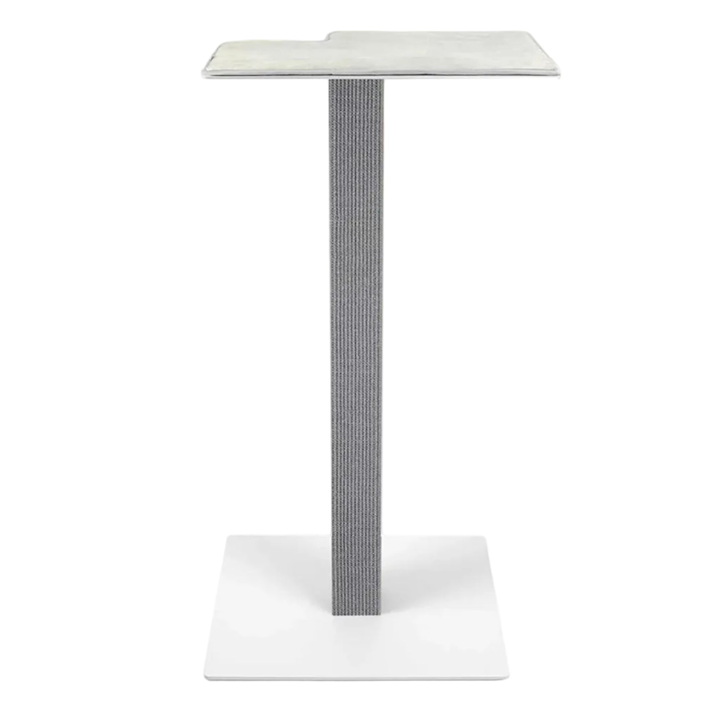 Architectural Wall-Mounted Grand Scratcher | Extended Sisal Column & Floating Lounge