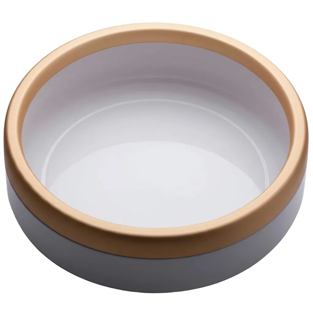 Architectural Enamel Cat Litter Station | Circular Hygienic Design