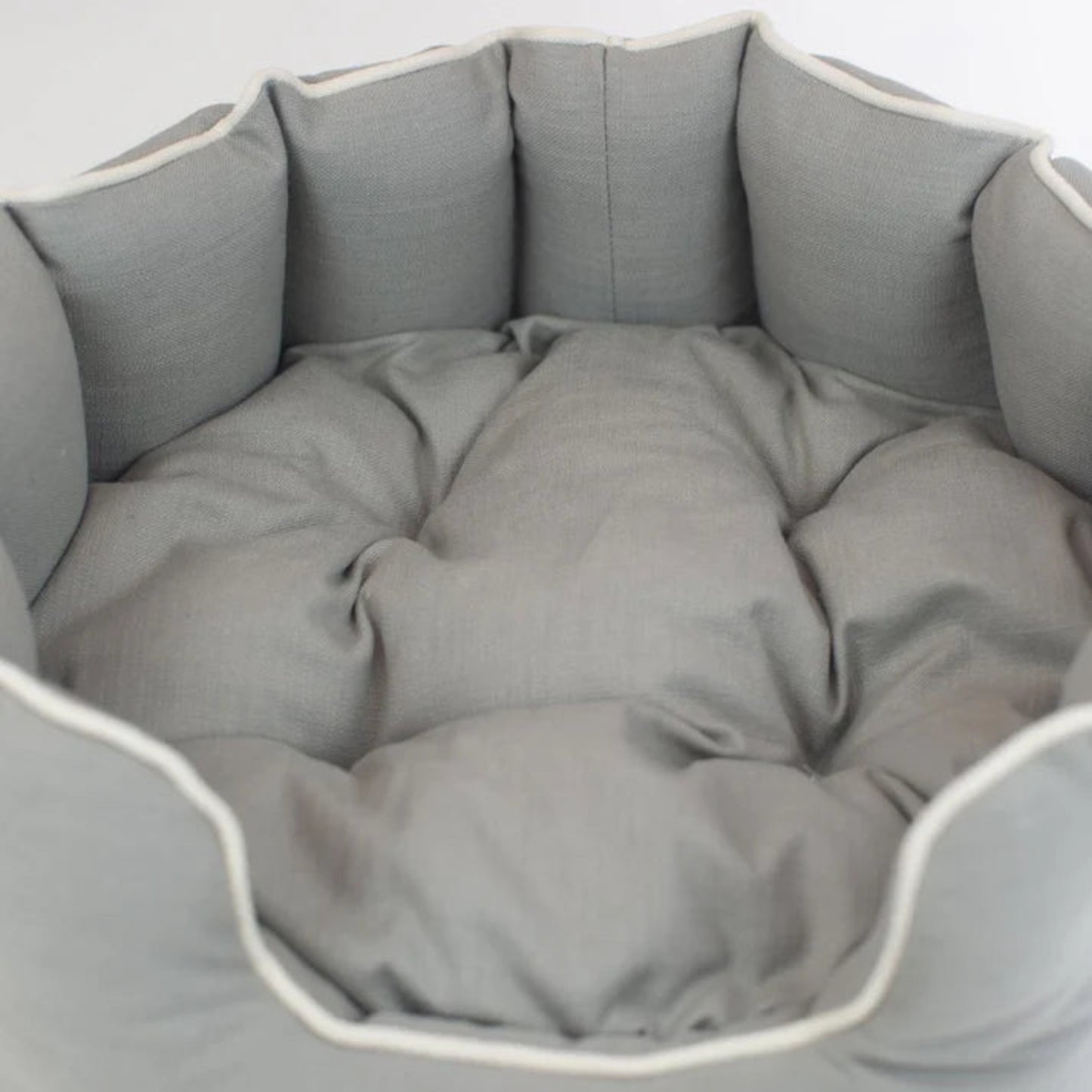 Architectural High-Wall Nest | Textured Sanctuary Bed
