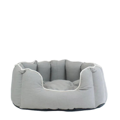 Architectural High-Wall Nest | Textured Sanctuary Bed