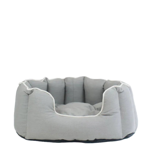 Architectural High-Wall Nest | Textured Sanctuary Bed